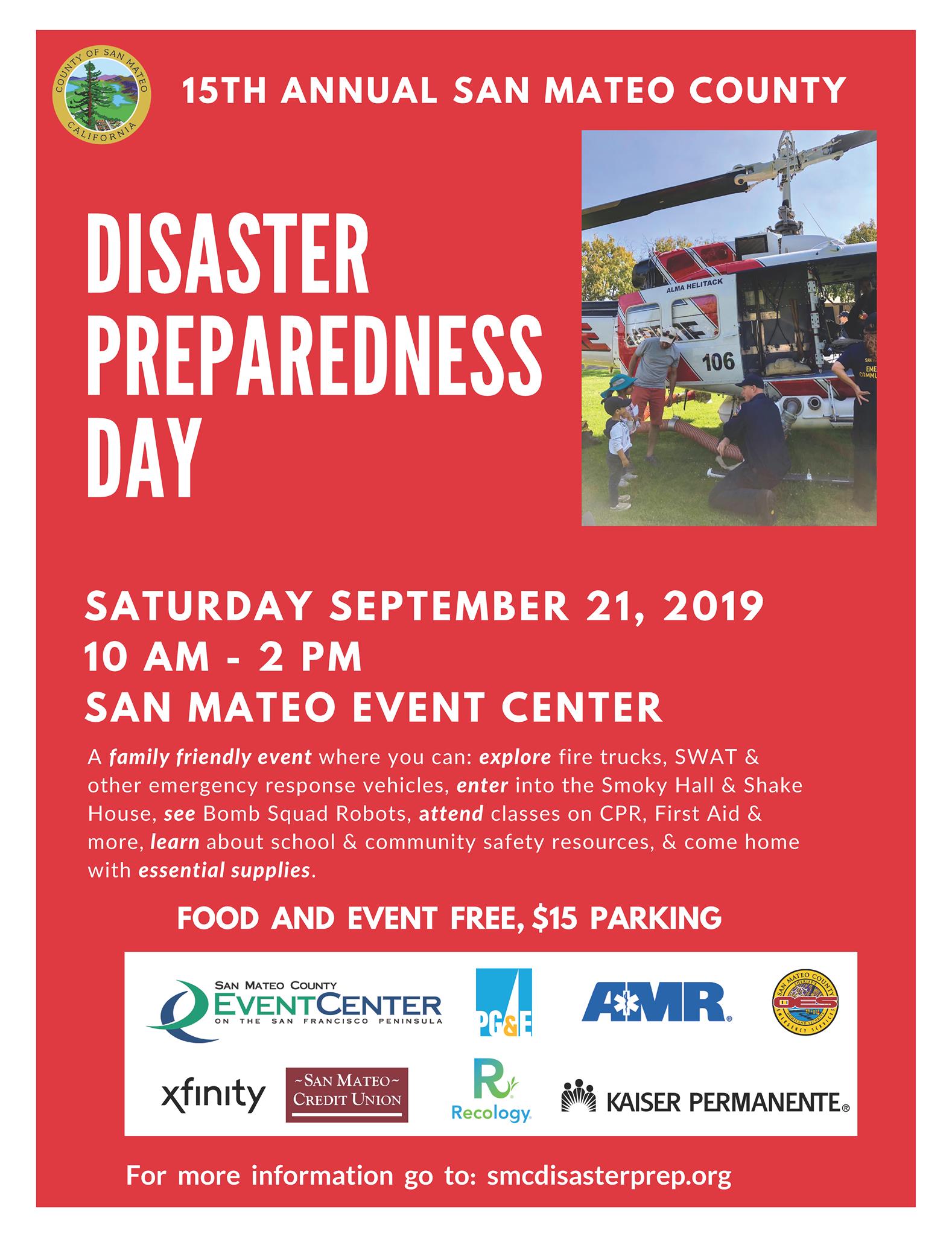 Disaster Prep Day flyer