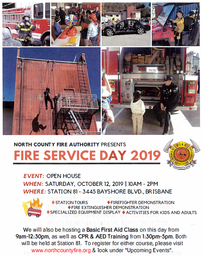 Fire Service Day updated flyer