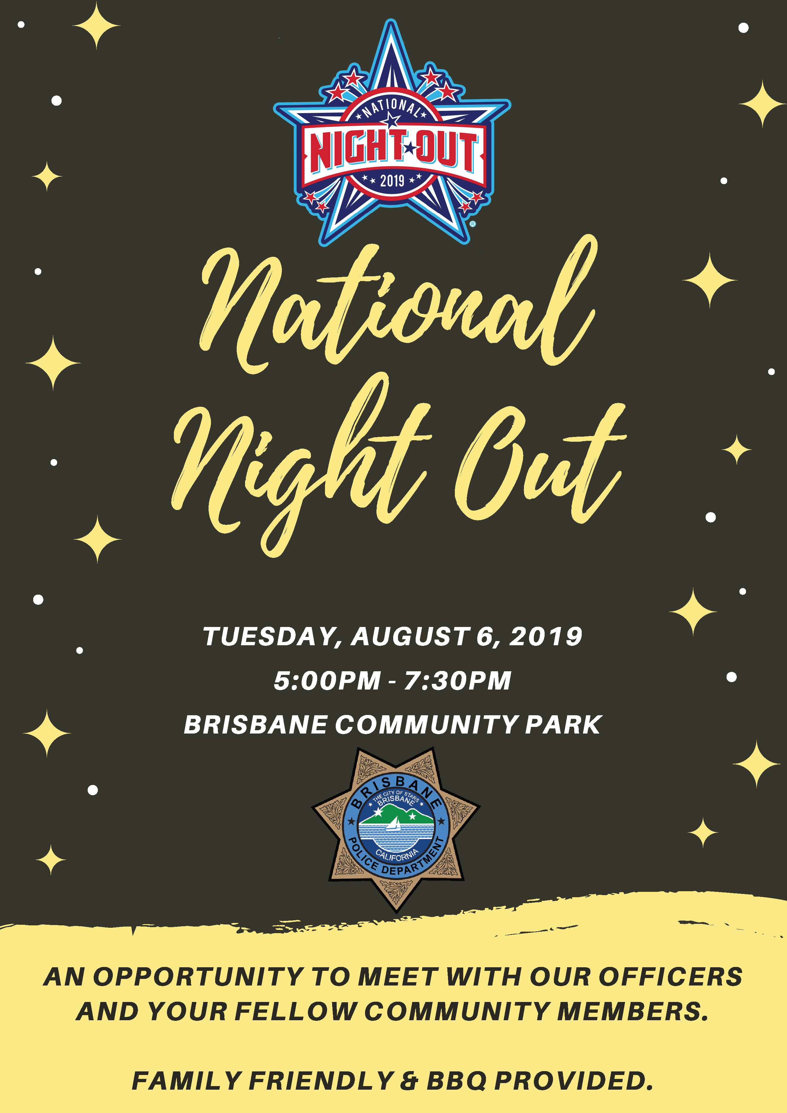 National Night Out Poster