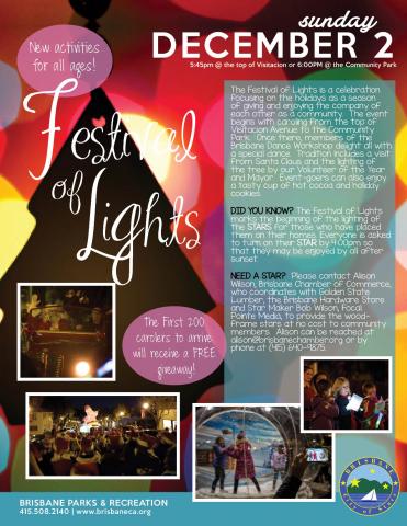 Festival of Lights Flyer