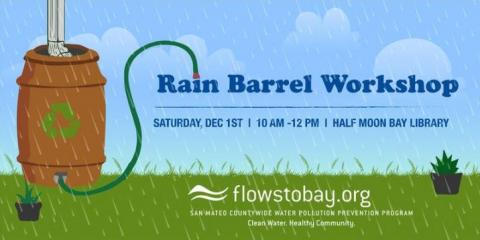Rain Barrel Giveaway and Workshop - 12/1/18